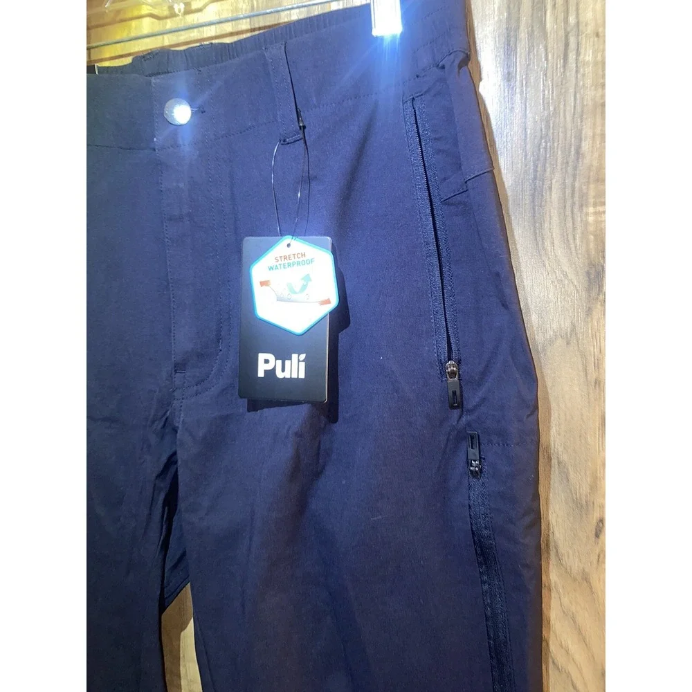 SZ 30 PULI Men's Golf Pants Slim Fit Stretch Tapered,‎ Navy